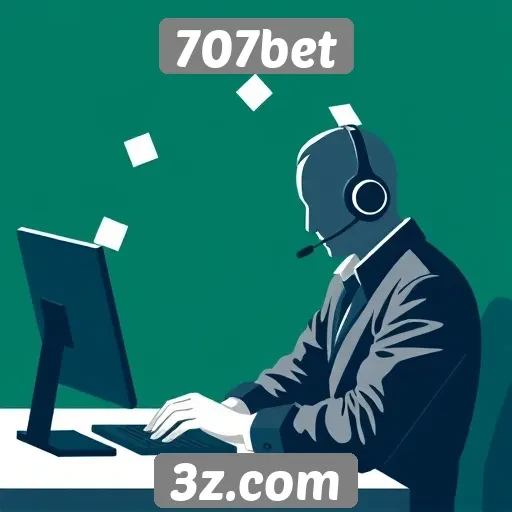 Suporte ao cliente da 707bet em foco